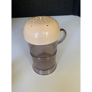 Erik Kold MCM Danish Denmark plastic tan muffiner sugar shaker.